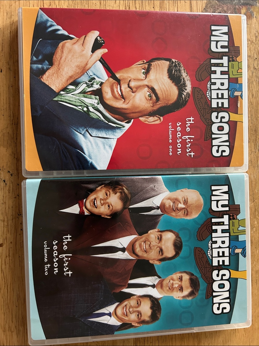 My Three Sons DVD Set - Red & Teal Cover Pack